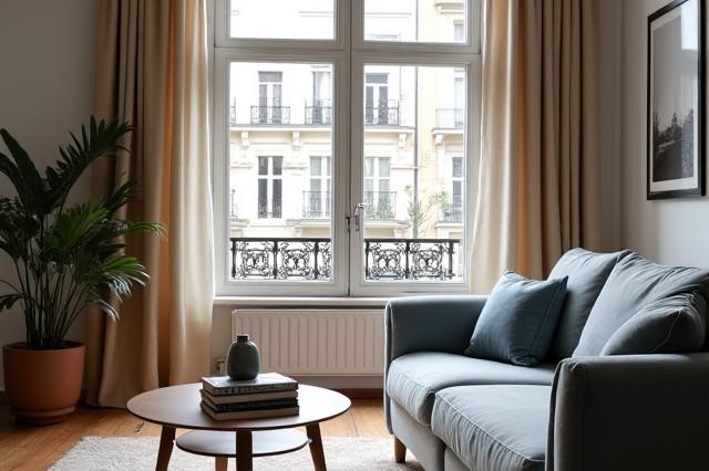 Wien Wohnzimmer Interieur